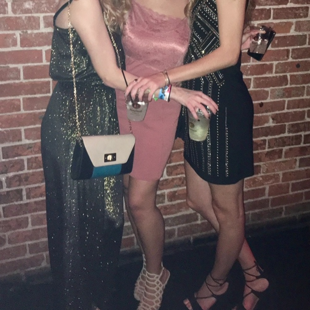 Free people dress in blush!